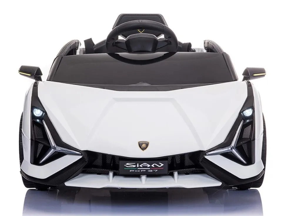 TPFLivingElektro-Kinderauto Lamborghini Sian weiß