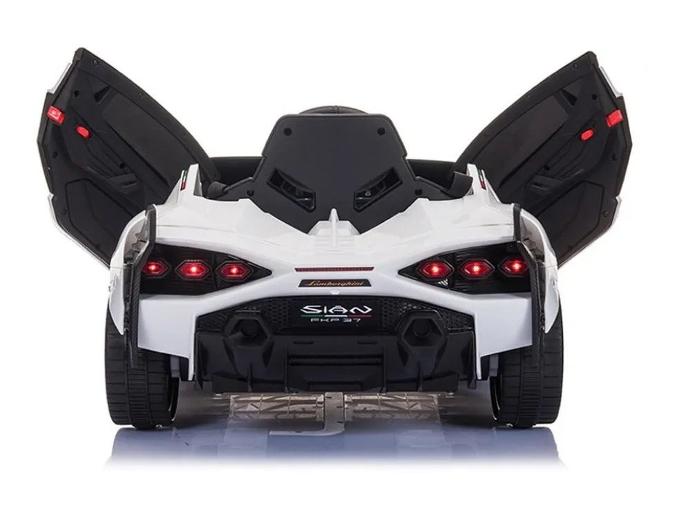 TPFLivingElektro-Kinderauto Lamborghini Sian weiß