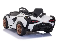 TPFLivingElektro-Kinderauto Lamborghini Sian weiß