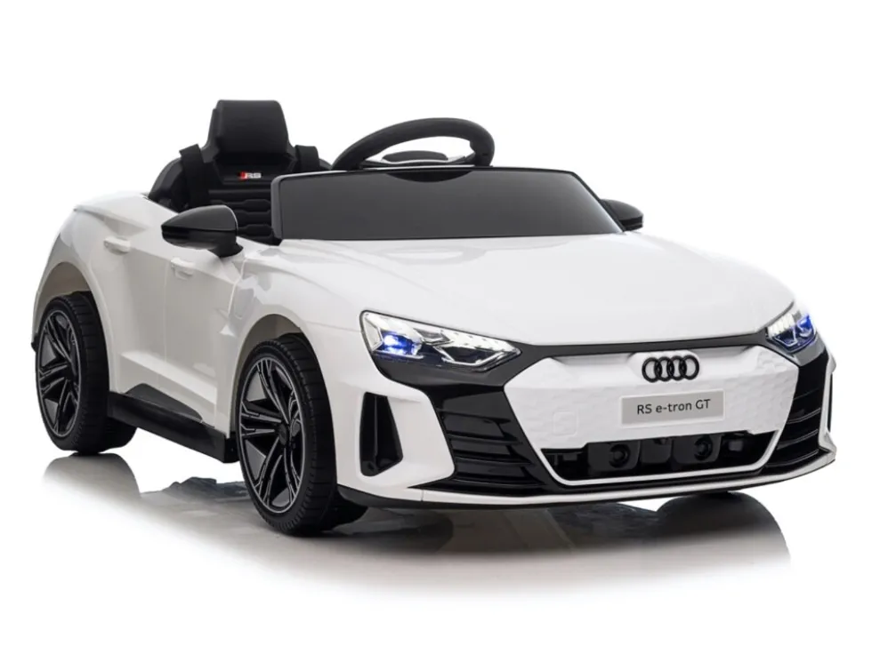 TPFLiving Elektro-Kinderauto Audi RS e-tron GT Weiß
