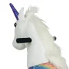 TPFLiving Reittier Einhorn Rainbow Größe S