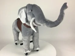 TPFLiving Reittier Elefant Dumbo grau Größe S