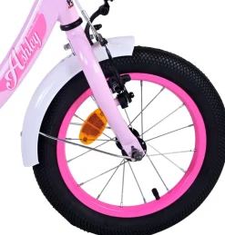 TPFSports Ashley Kinderfahrrad - Mädchen - 14 Zoll - Rücktritt + Handbremse - Weiß