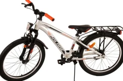 TPFSports Cross Kinderfahrrad - Jungen - 20 Zoll - Rücktritt + Handbremse - Grau