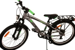 TPFSports Cross Kinderfahrrad - Jungen - 20 Zoll - Rücktritt + Handbremse - 6 Gänge - Blau