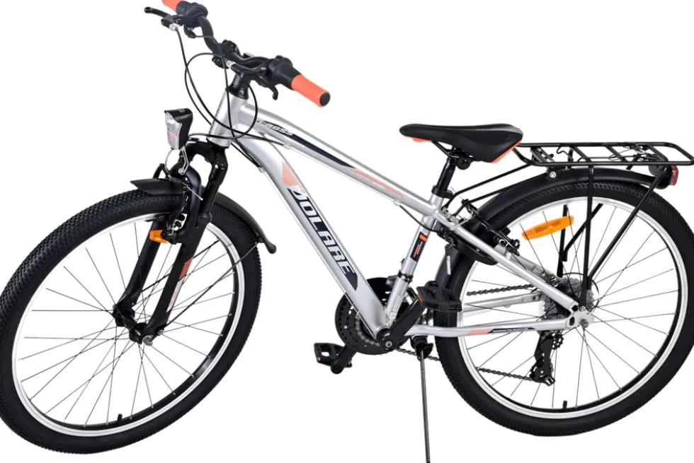 TPFSports Cross Kinderfahrrad - Jungen - 2 Handbremsen - 18 Gänge - 24 Zoll - Blau
