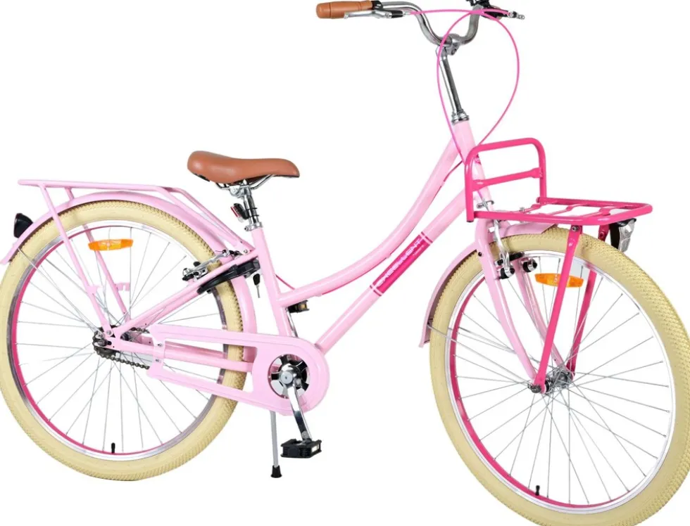 TPFSports Excellent Kinderfahrrad - Mädchen - 26 Zoll - Rücktritt + Handbremse - Grün