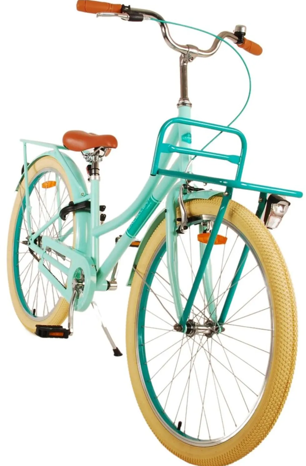 TPFSports Excellent Kinderfahrrad - Mädchen - 26 Zoll - Rücktritt + Handbremse - Grün