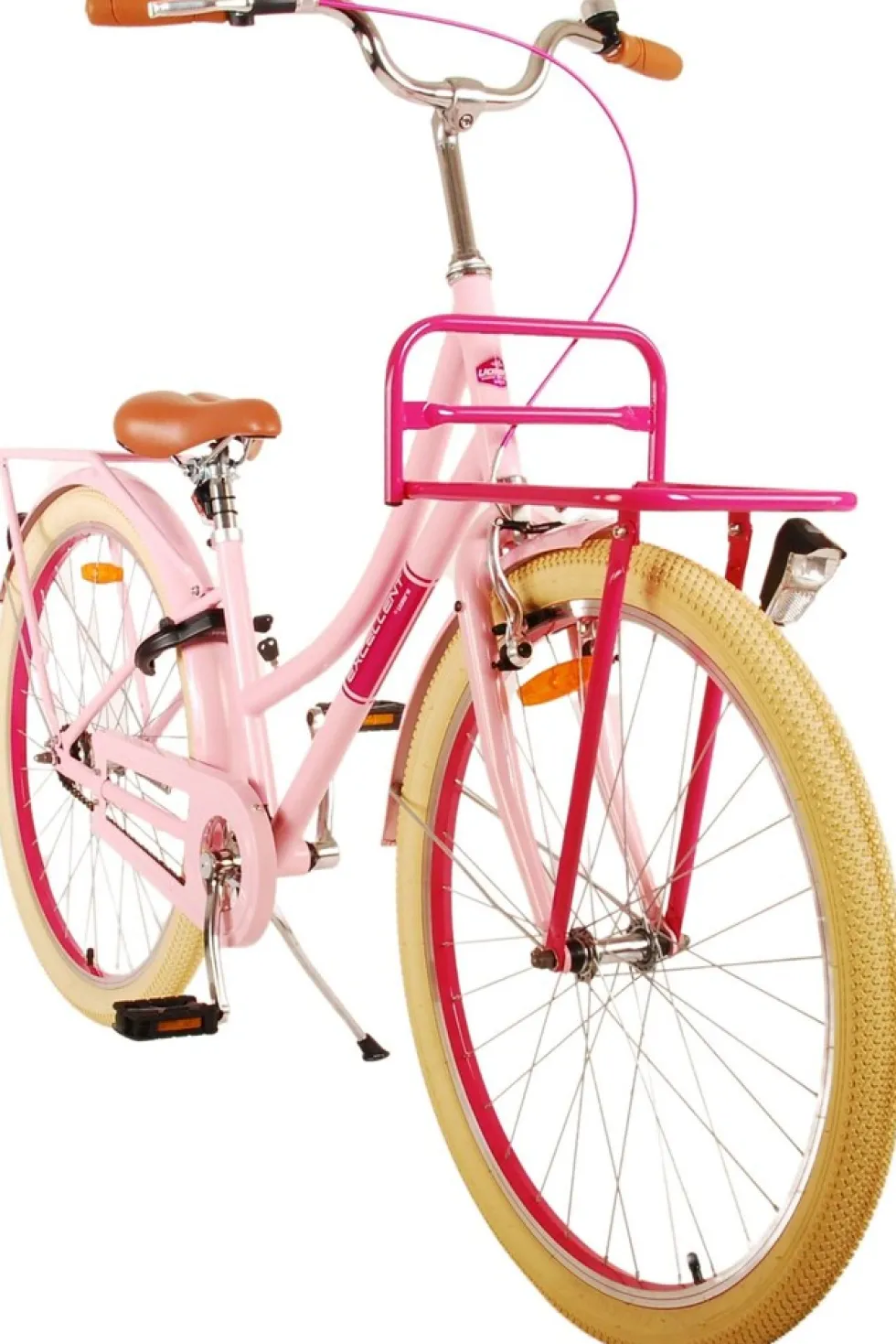 TPFSports Excellent Kinderfahrrad - Mädchen - 26 Zoll - Rücktritt + Handbremse - Grün