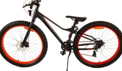 TPFSports Gradient Kinderfahrrad - Jungen - 26 Zoll - 7-Gang - Scheibenbremse - Schwarz