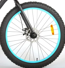 TPFSports Gradient Kinderfahrrad - Jungen - 26 Zoll - 7-Gang - Scheibenbremse - Schwarz