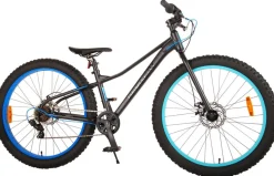 TPFSports Gradient Kinderfahrrad - Jungen - 26 Zoll - 7-Gang - Scheibenbremse - Schwarz