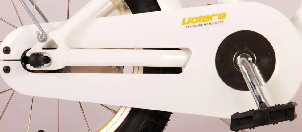 TPFSports Miracle Cruiser Kinderfahrrad - Mädchen - 14 Zoll - Rücktritt + Handbremse - Mattschwarz