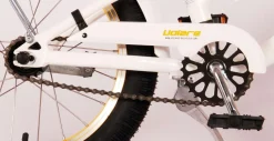 TPFSports Miracle Cruiser Kinderfahrrad - Mädchen - 16 Zoll - Rücktritt + Handbremse - Weiß