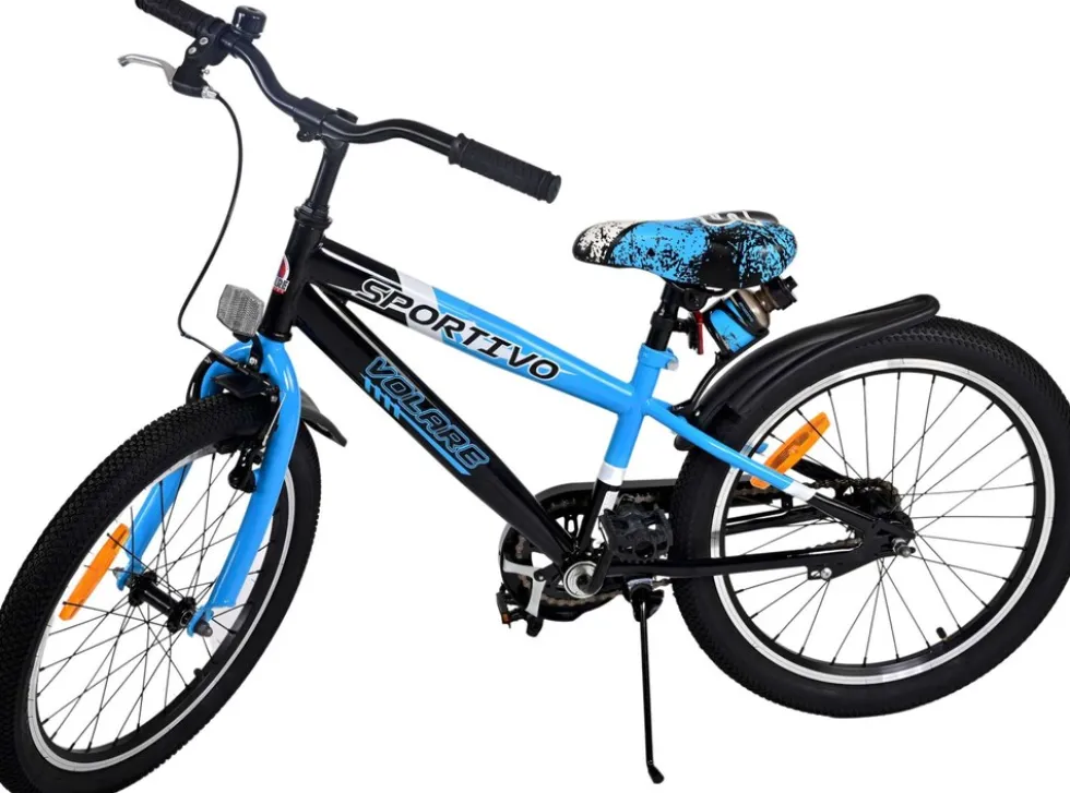 TPFSports Sportivo Kinderfahrrad - Jungen - 20 Zoll - Rücktritt + Handbremse - Blau