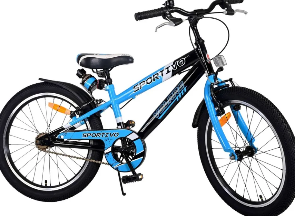 TPFSports Sportivo Kinderfahrrad - Jungen - 20 Zoll - Rücktritt + Handbremse - Blau
