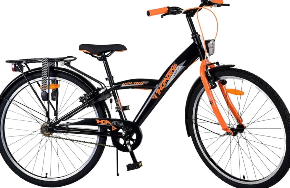 TPFSports Thombike Kinderfahrrad - Jungen - 26 Zoll - Rücktritt + Handbremse - Grün