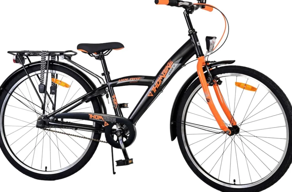 TPFSports Thombike Kinderfahrrad - Jungen - 26 Zoll - Rücktritt + Handbremse - 3 Gänge - Blau