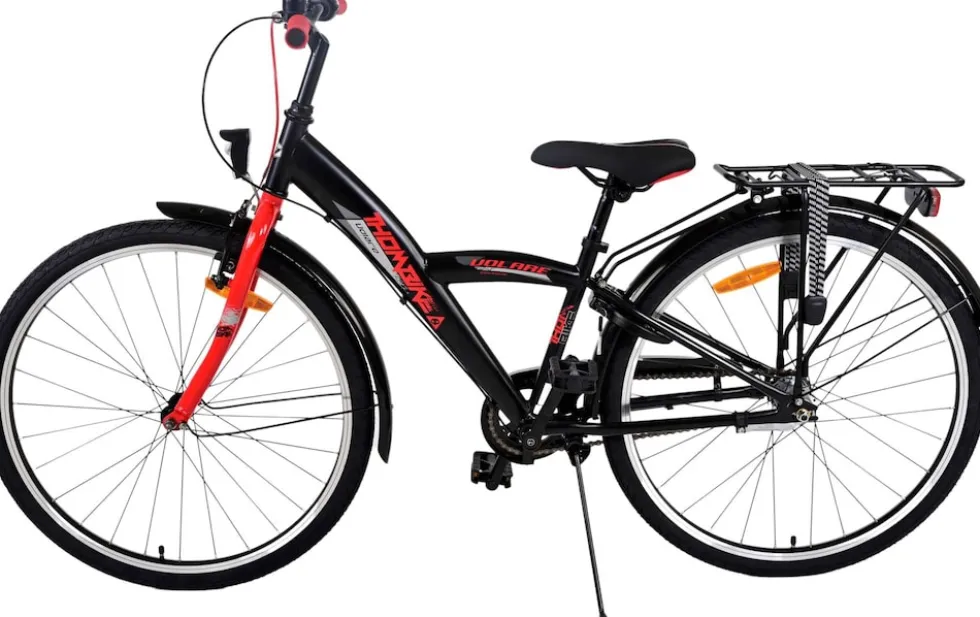 TPFSports Thombike Kinderfahrrad - Jungen - 26 Zoll - Rücktritt + Handbremse - 3 Gänge - Blau