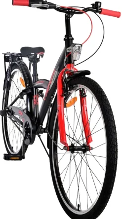 TPFSports Thombike Kinderfahrrad - Jungen - 26 Zoll - Rücktritt + Handbremse - 3 Gänge - Blau