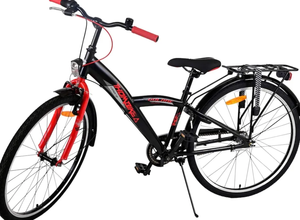 TPFSports Thombike Kinderfahrrad - Jungen - 26 Zoll - Rücktritt + Handbremse - 3 Gänge - Blau