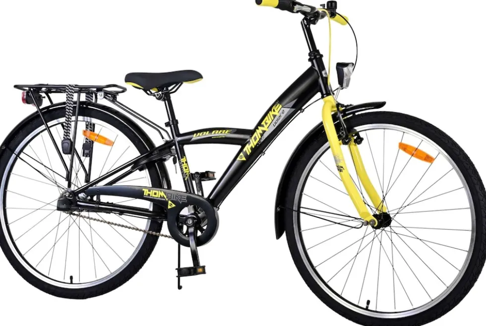 TPFSports Thombike Kinderfahrrad - Jungen - 26 Zoll - Rücktritt + Handbremse - 3 Gänge - Blau