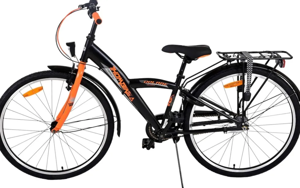 TPFSports Thombike Kinderfahrrad - Jungen - 26 Zoll - Rücktritt + Handbremse - 3 Gänge - Blau