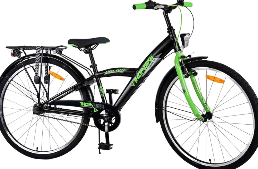 TPFSports Thombike Kinderfahrrad - Jungen - 26 Zoll - Rücktritt + Handbremse - 3 Gänge - Blau