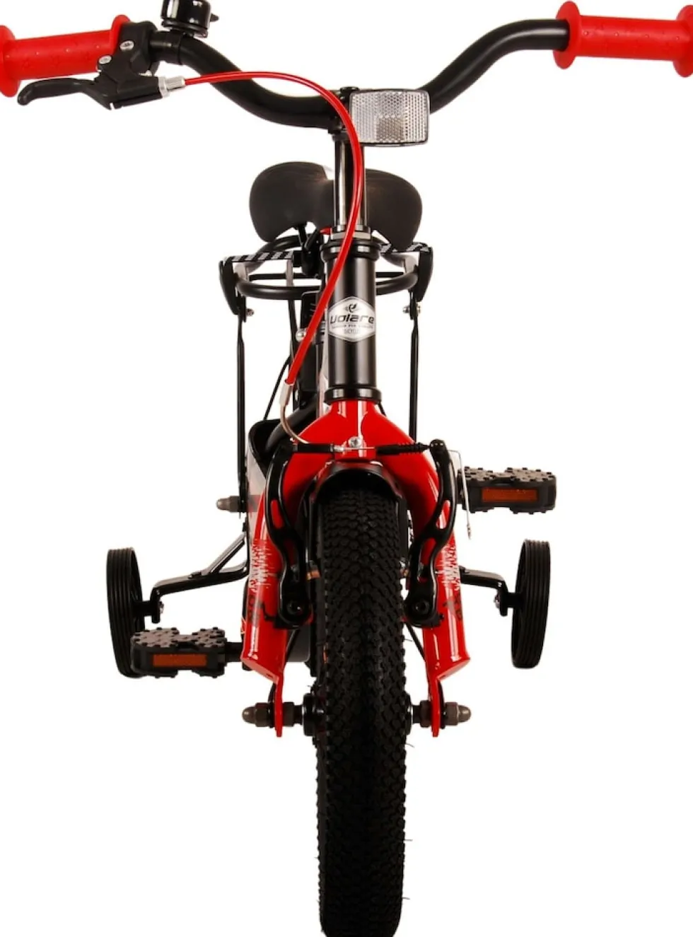TPFSports Thombike Kinderfahrrad - Jungen - 12 Zoll - Rücktritt + Handbremse - Schwarz/Orange