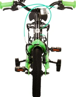 TPFSports Thombike Kinderfahrrad - Jungen - 12 Zoll - Rücktritt + Handbremse - Schwarz/Orange