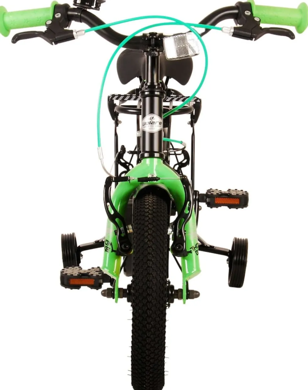 TPFSports Thombike Kinderfahrrad - Jungen - 12 Zoll - Rücktritt + Handbremse - Schwarz/Orange