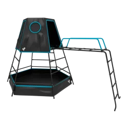 TP Toys Klettergerüst Spielturm Explorer schwarz