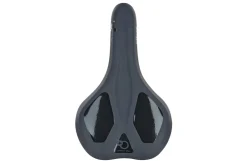 Trekking-Sattel, mit Memory Foam, mit Fixierungsskala, Farbe: schwarz
