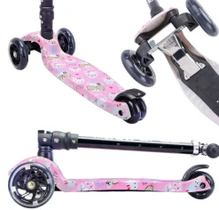 Tretroller / Big 3 Wheel Scooter, Cat Love