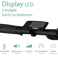 Tretwerk Akimbo Plus E Bike 20 Zoll Klapprad Elektrofahrrad 360Wh 155 - 190 cm Pedelec Klappfahrrad 8 Gang