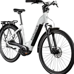 Tretwerk Amber Nexus E Bike Damen 28 Zoll Elektrofahrrad 155 - 185 cm Hollandrad Tiefeinsteiger mit 8 Gang Nabenschaltung