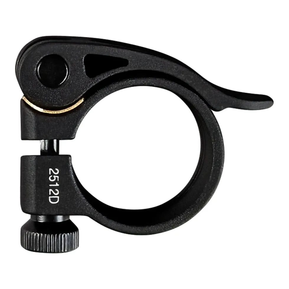 Tretwerk Aurora Sophia Sattelklemme Fahrrad E Bike Sattelschelle mit Schnellspanner Aluminium 31,8 mm