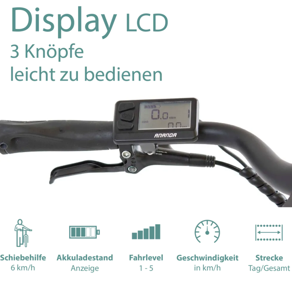Tretwerk Sonic Pedelec 28 Zoll E Bike Trekkingrad 160 - 180 cm Elektrofahrrad Trekking 8 Gänge Damen Herren Fahrrad