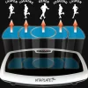 Vitaplate Fitness Vibrationsplatte mit Fernbedienung