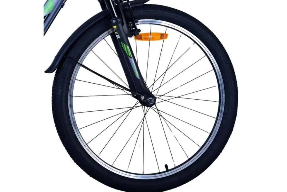 VOLARE Jugendfahrrad Cross 3- Gang 24 Zoll, grau
