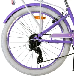 VOLARE Jugendfahrrad Lovely 24 Zoll, lila
