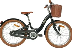 VOLARE Kinderfahrrad Ashley 3- Gang 24 Zoll, Schwarz