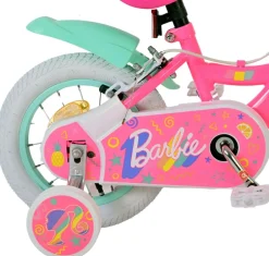 VOLARE Kinderfahrrad Barbie, 12 Zoll, ohne Rücktrittbremse