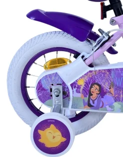 VOLARE Kinderfahrrad Disney Wish 12 Zoll, ohne Rücktrittbremse