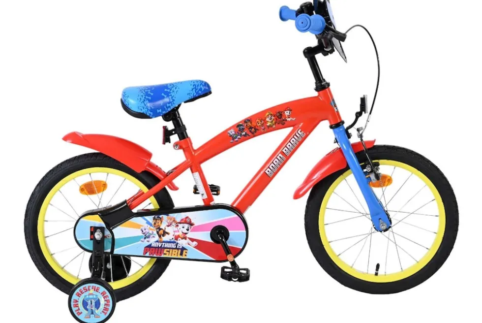 VOLARE Kinderfahrrad Paw Patrol 16 Zoll
