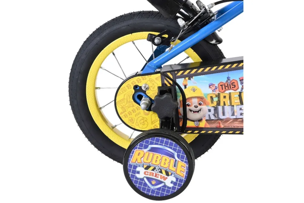 VOLARE Kinderfahrrad Rubble & Crew 12 Zoll, ohne Rücktrittbremse