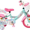 VOLARE Kinderfahrrad Unicorn 12 Zoll ohne Rücktrittbremse, grün