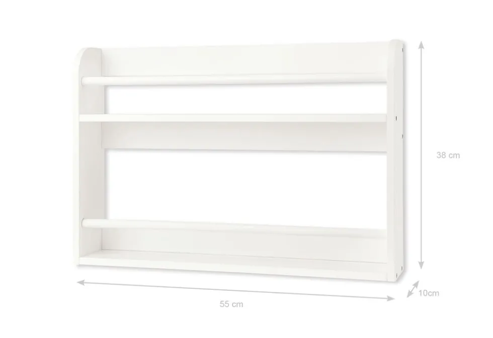 Wand-Kinderbücherregal 'Jori'