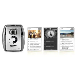 Winning Moves James Bond Cluedo & Top Trumps Quiz Bundle – deutschsprachiges 007 Spielset