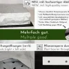 WONDERMAKE® Design Sandkasten mit Matschküche, Dach, Abdeckung OXFORD 420D, Vliesfolie, Sandkiste Holz quadratisch verschließbar Outdoor Garten für Kinder, schwarz weiß